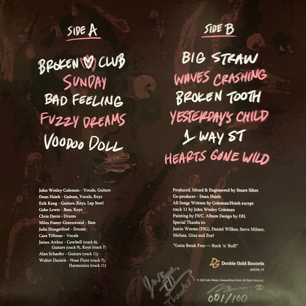 John Wesley Coleman - Broken Hearts Club