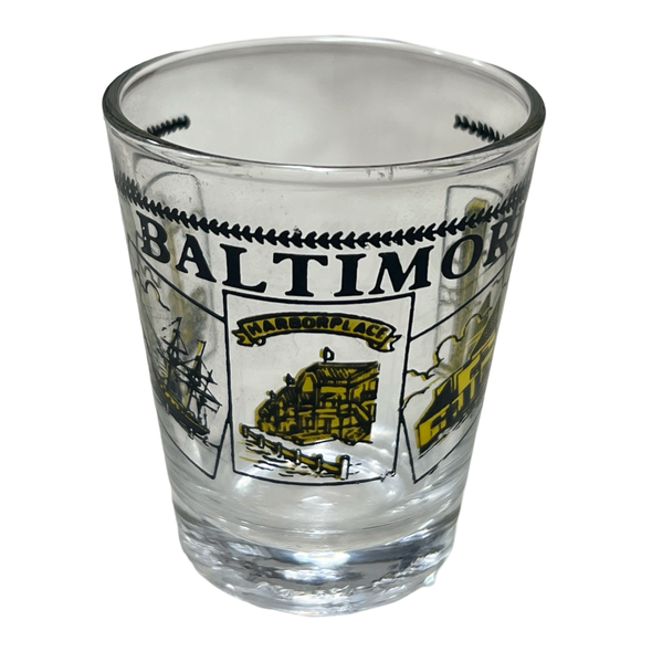 Vintage Baltimore Shot Glass