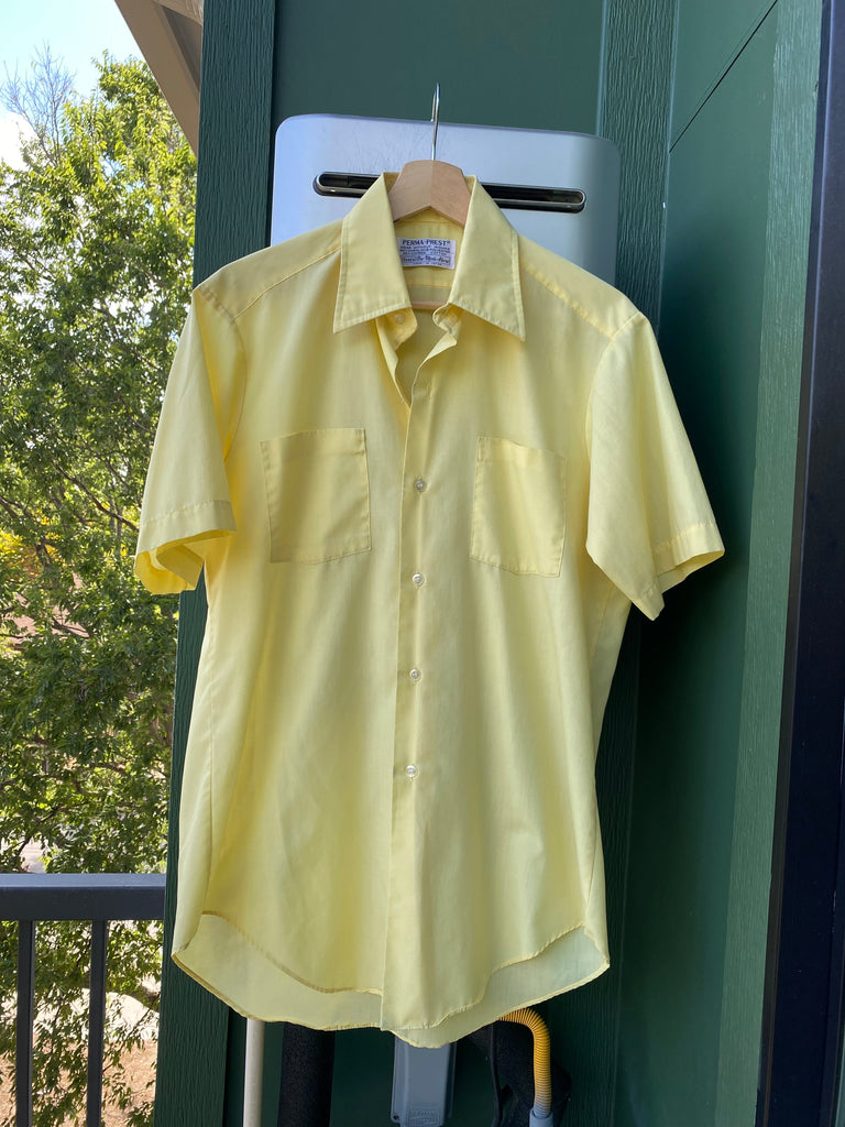 Vintage 70s Sears Perma-Prest Button Up (M/L)
