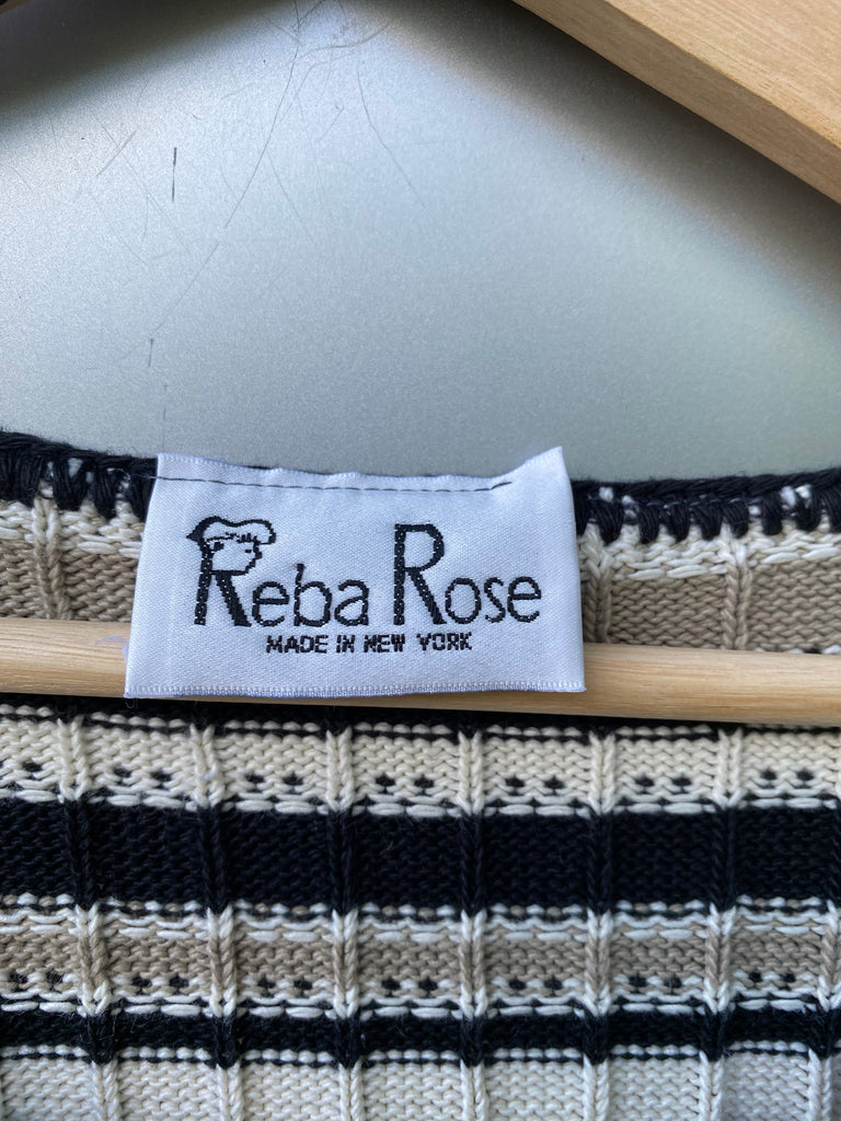 Vintage 80s Cropped Sweater Top (S/M)