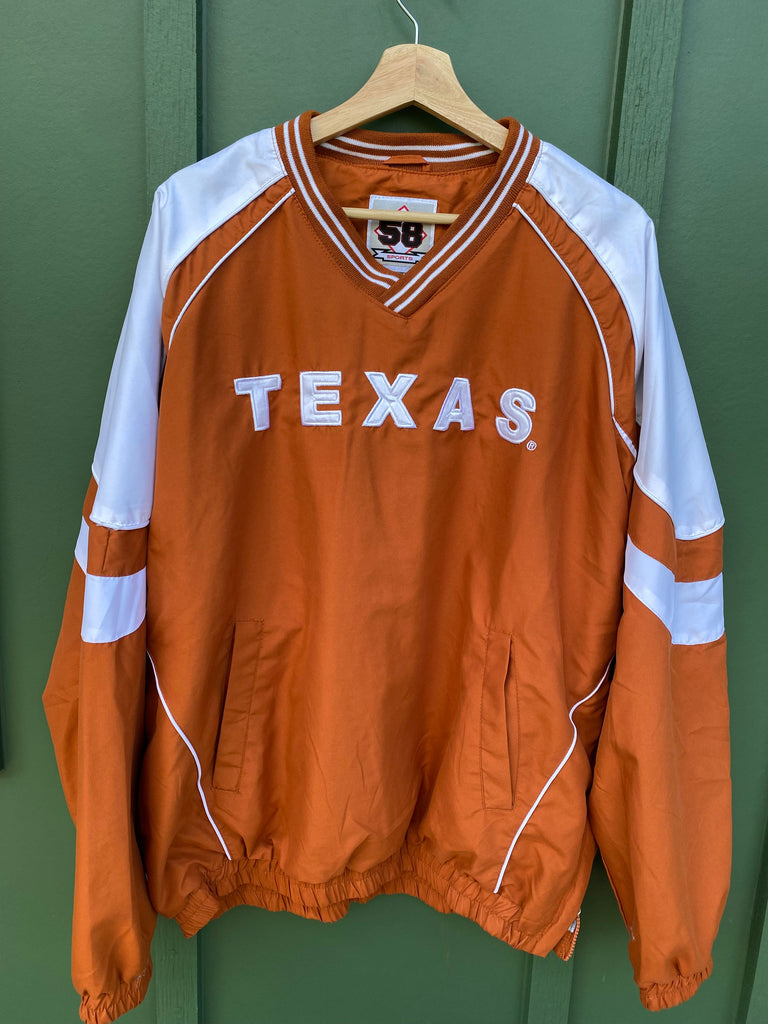 Vintage 90s University of Texas Windbreaker Jacket (XL)
