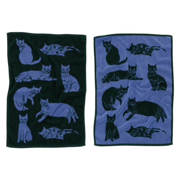 Baggu Hand Towel Set of 2 - Cats