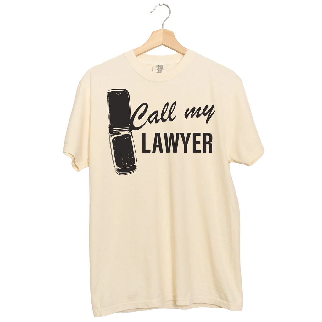 TLSC Call My Lawyer Tee - Ships Week of 4/13