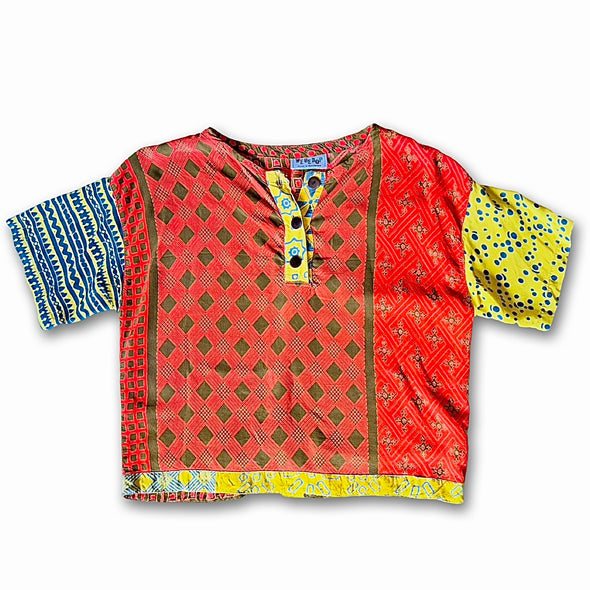 Vintage 90s Patchwork Top