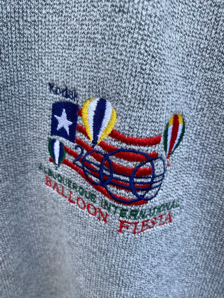 Vintage Y2K Albuquerque Air Balloon Festiva Sweater (XL)