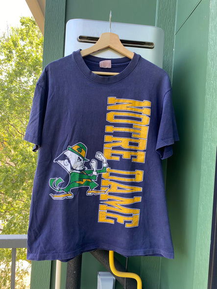 Vintage 90s Notre Dame Fighting Irish Tee (M/L)