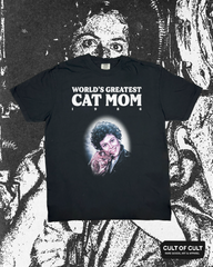 Aliens World's Best Cat Mom 1986 T-Shirt