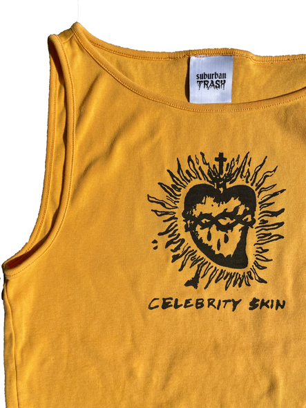 Sacred Skin - Gold Boatneck Tank