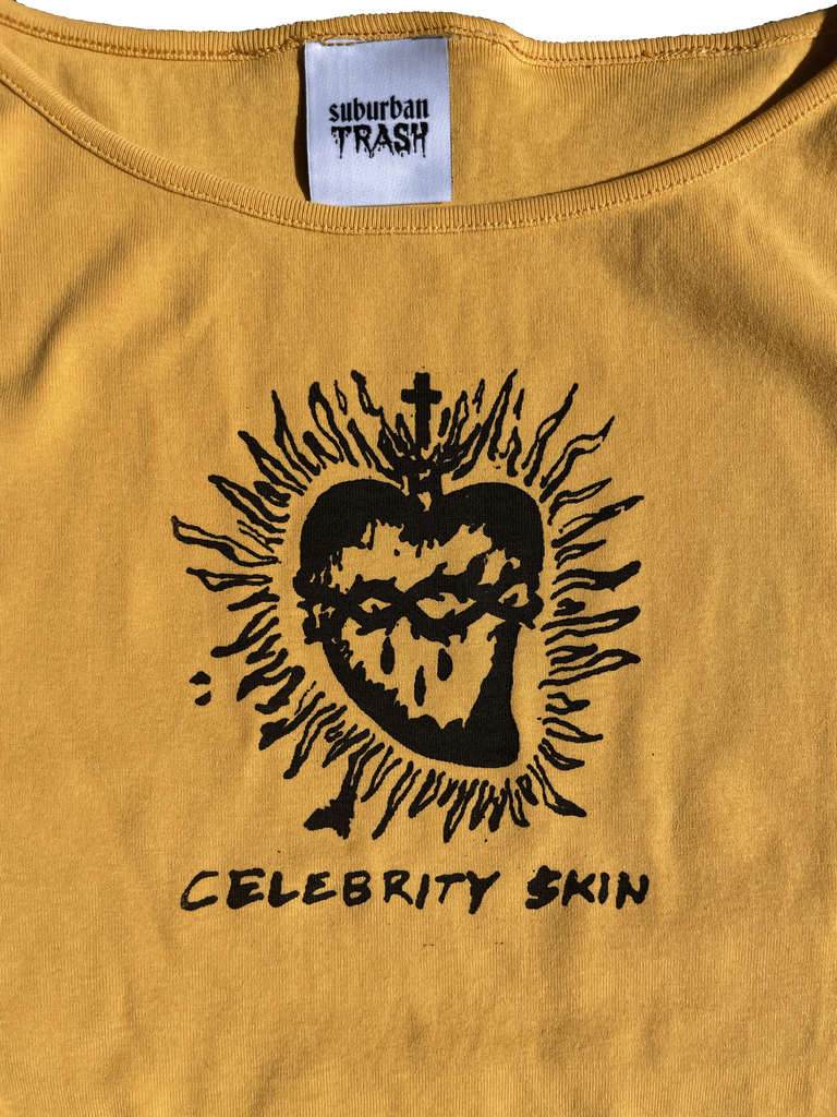 Sacred Skin - Gold Boatneck Tank