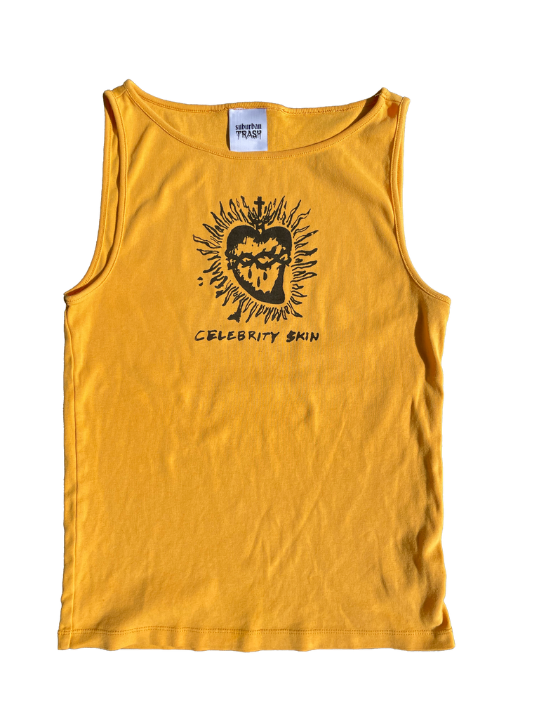 Sacred Skin - Gold Boatneck Tank
