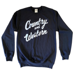 Country & Western Red or Black Sweatshirt