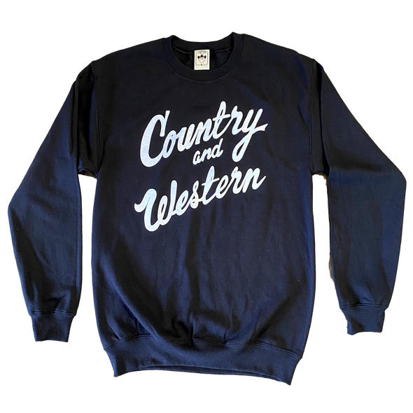 Country & Western Red or Black Sweatshirt