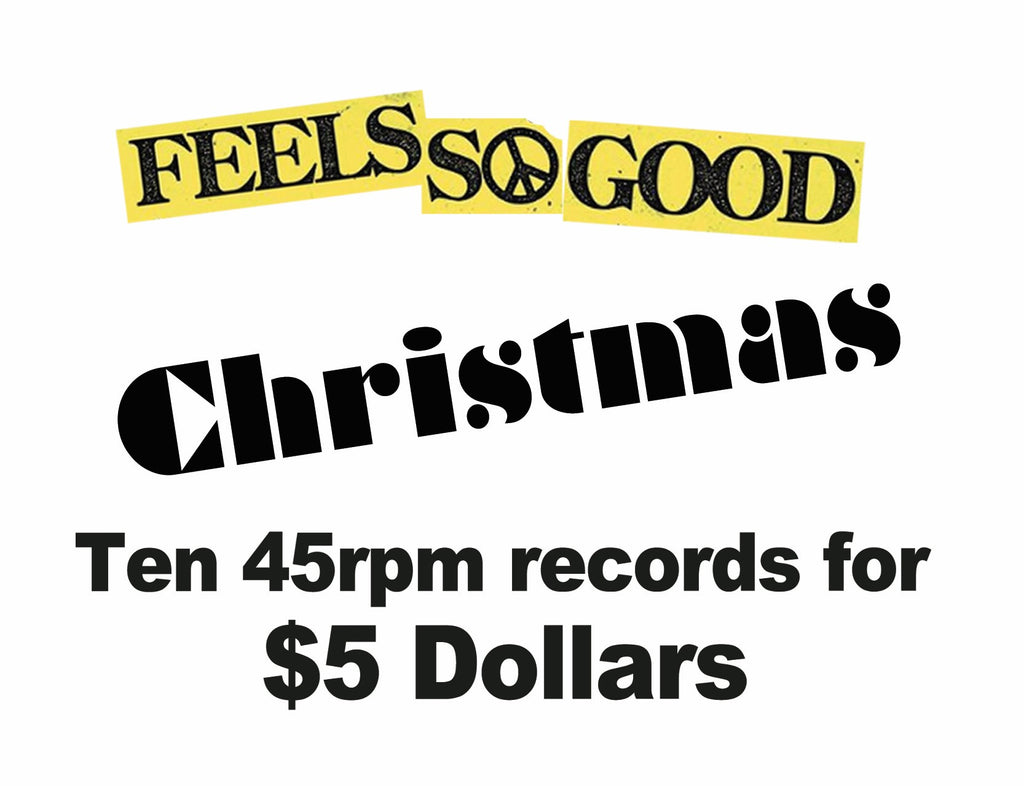 Ten 45rpm Records for $5 - Christmas