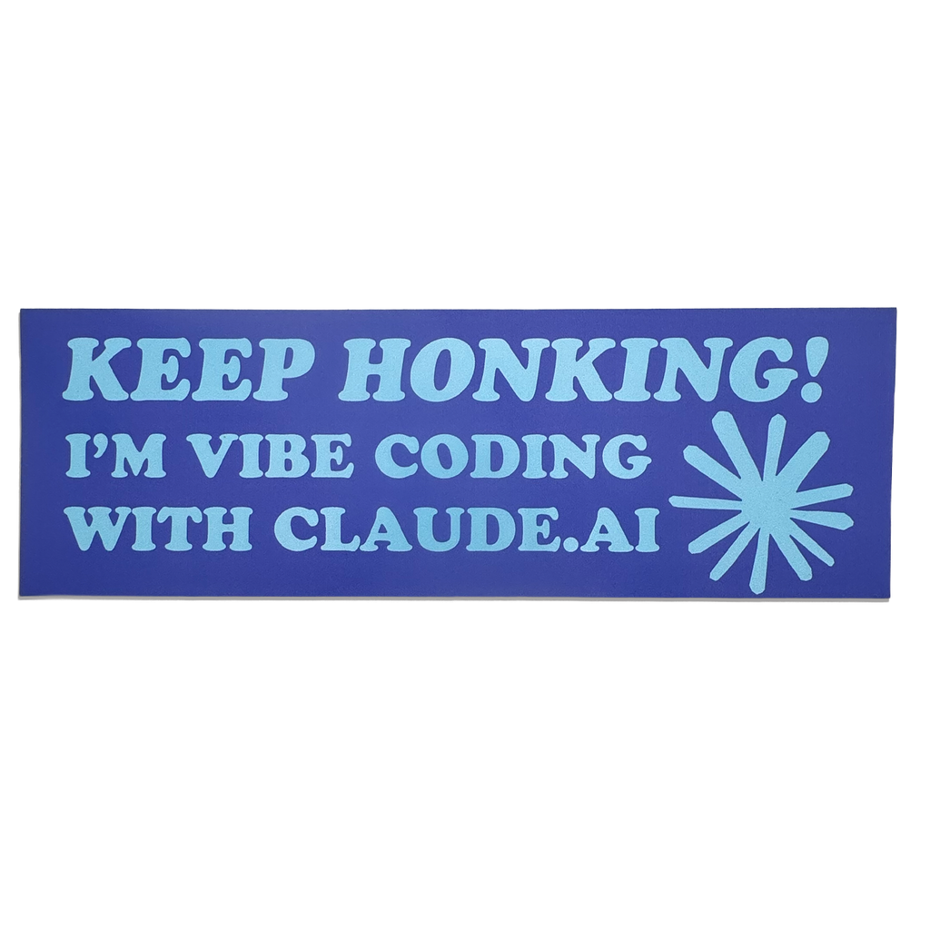 Vibe Coding Sticker