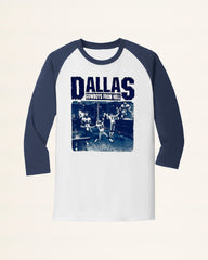 Dallas Cowboys From Hell Raglan - Ships Week of 9/1