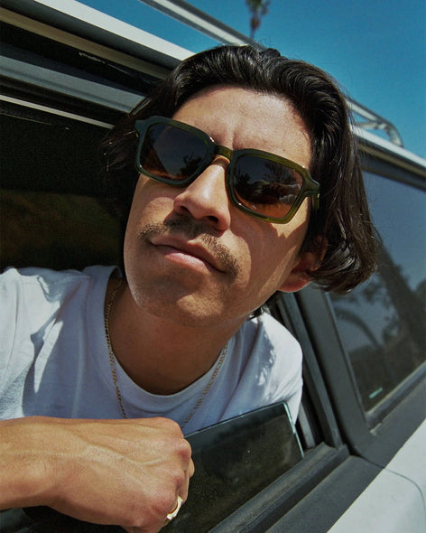 Crap Eyewear - The Heavy Tropix - Crystal Olive Bio Polarized