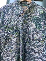 Vintage 90s Camo Shirt (XXL)