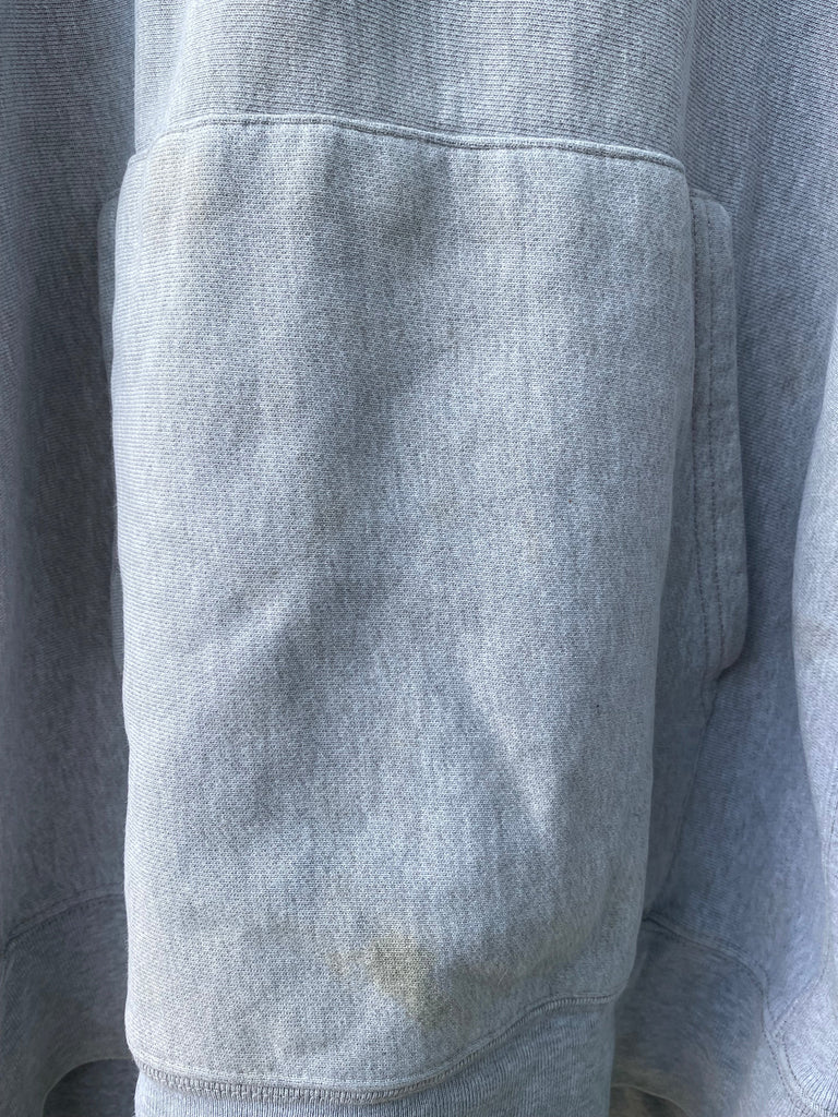 Vintage Y2K Brandeis Reverse Weave Hoodie (XL)