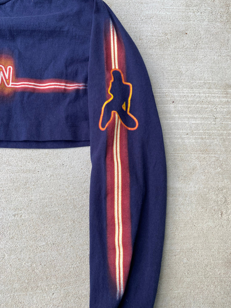 Vintage 90s Korn Cropped Longsleeve Tee (S/M)