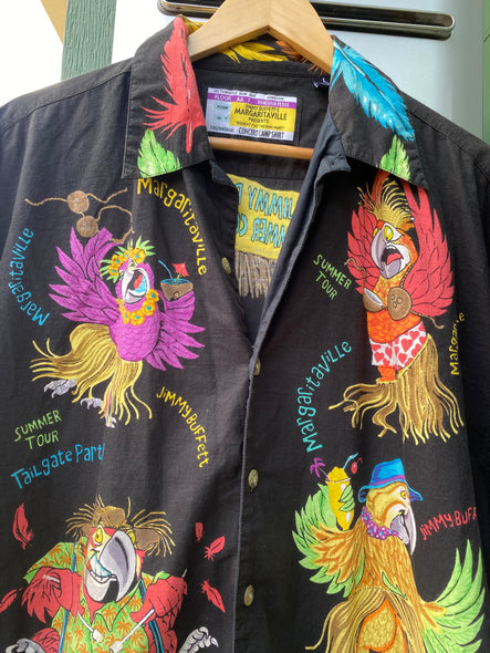 Vintage Jimmy Buffet Margaritaville Button-Down (L/XL)