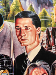 Twin Peaks - Limited Edition Archival Giclée Print from Static Medium by Heavy J