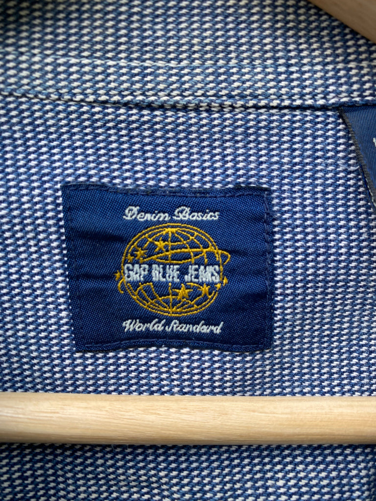 Vintage 90s Denim Gap Button Up (M/L)