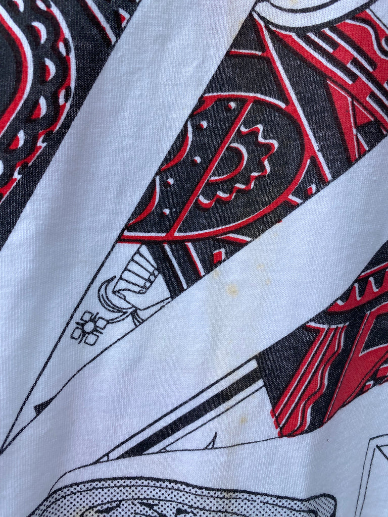 Vintage 90s Casino AOP Tee (XL)