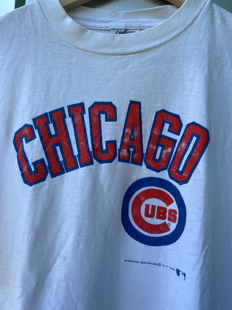 Vintage 80s Chicago Cubs Tee (L/XL)