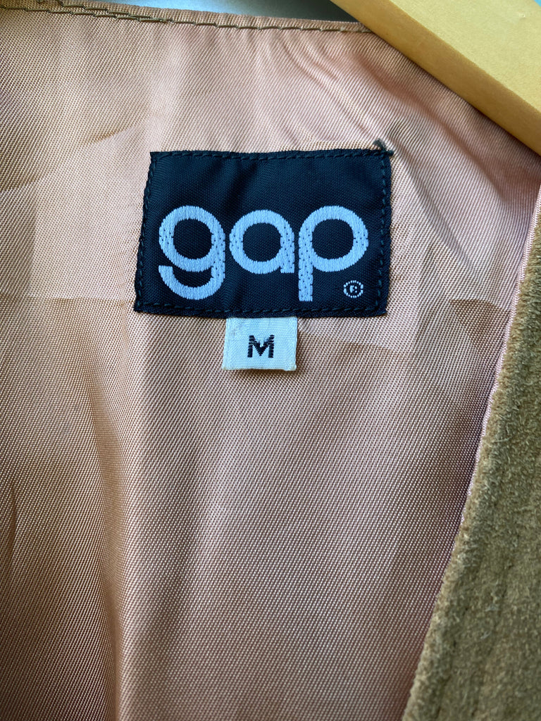 Vintage 70s Gap Suede Vest (S/M)