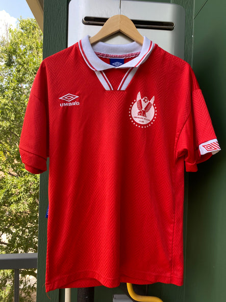 Vintage 90s Umbro Soccer Jersey (S/M)