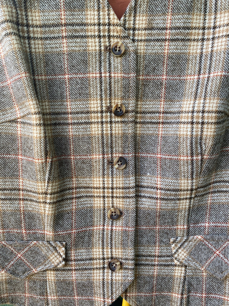 Vintage Pendleton Western Wear Wool Vest (S/M)