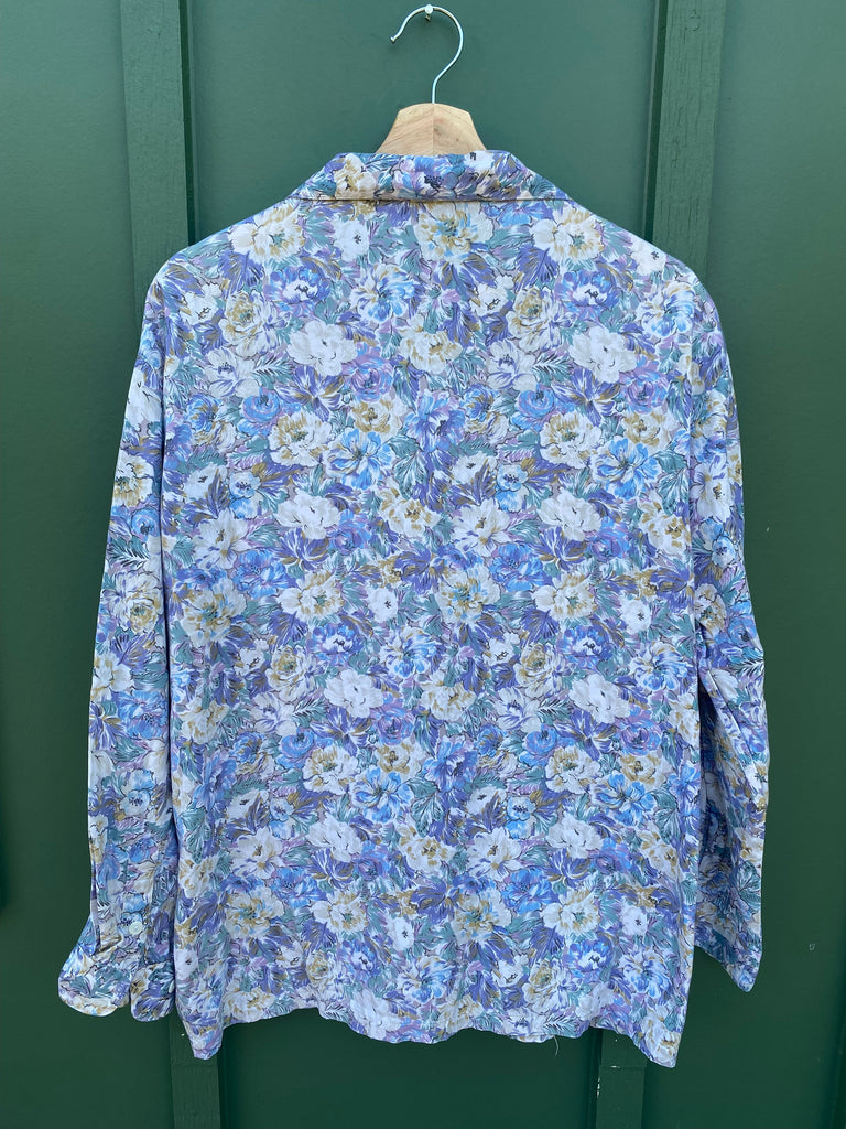 Vintage Eddie Bauer Floral Button Down (L)