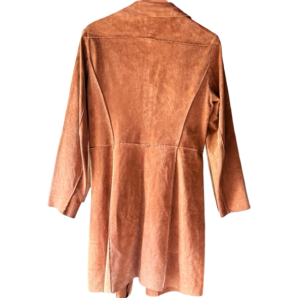 Vintage Suede Duster Jacket