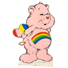 Vintage 86’ Care Bear Cut Out Poster