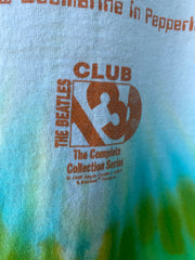 Vintage 90s The Beatles Yellow Submarine Tie Dye Tee (L/XL)