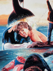 Free Willy - Limited Edition Archival Giclée Print from Static Medium by Heavy J