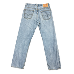 Vintage Light Wash 505 Levis (32”)