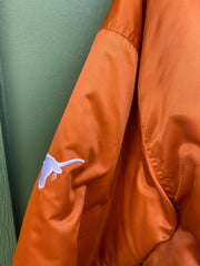 Vintage Y2K University of Texas Satin Spell Out Jacket (XL/XXL)