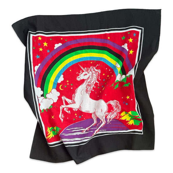 Vintage 90s Unicorn Bandana