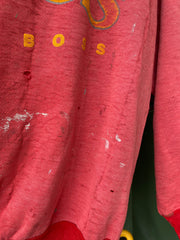 Vintage 90s Distressed Hugo Boss Painters Sweatshirt (L/XL)