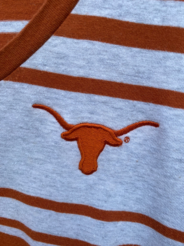Vintage Y2K University of Texas Striped Tee (M/L)