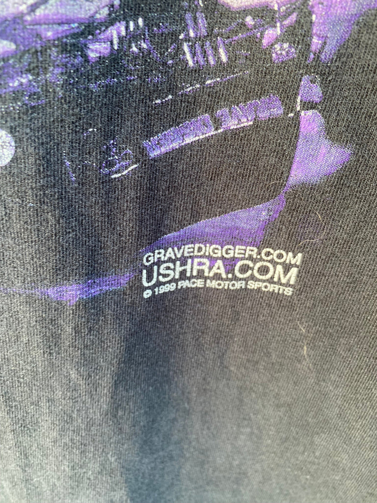 1999 Grave Digger Monster Truck Racing Tee (XL)