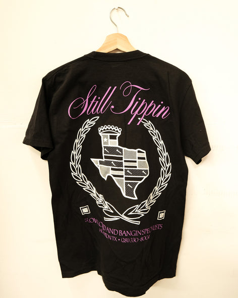 Still Tippin "El Dorado" Tee - True Black