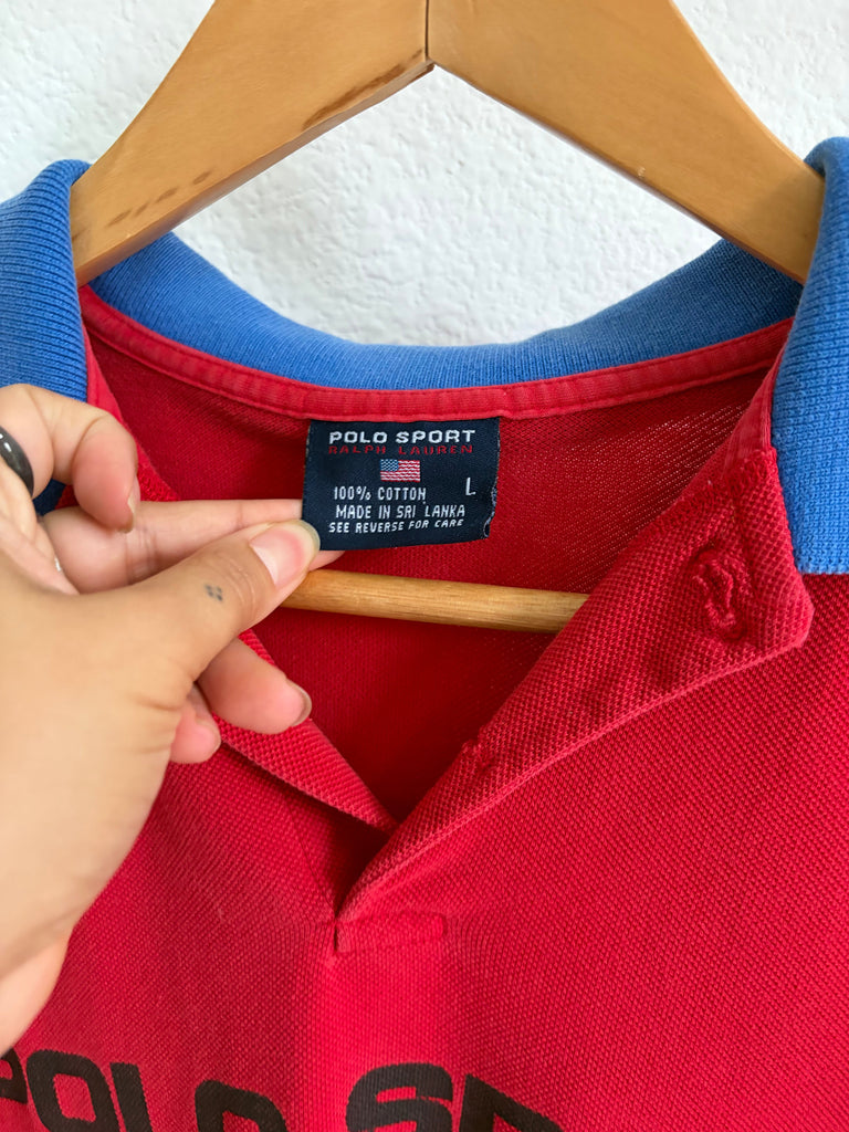 Vintage 90s Ralph Lauren Polo Sport Shirt (M)