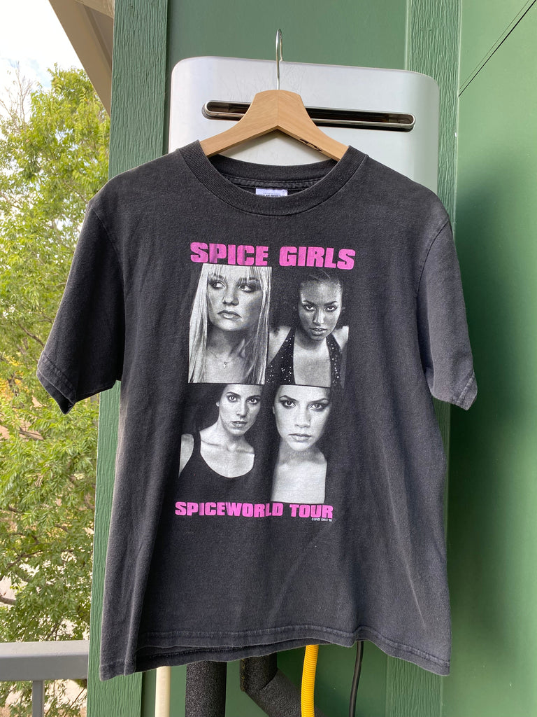 Vintage 90s Spice Girls Spiceworld Tour Baby Tee (S/M)