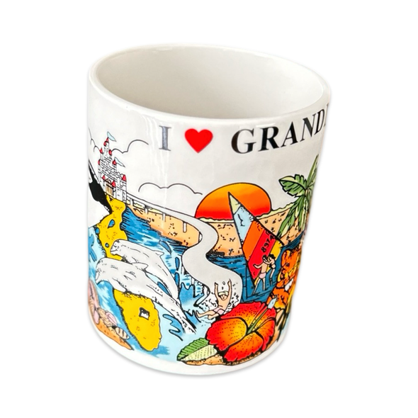 Vintage 90s Florida I Love Gramdma Mug