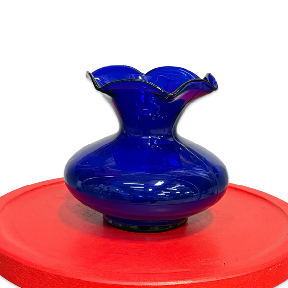 Vintage Cobalt Vase