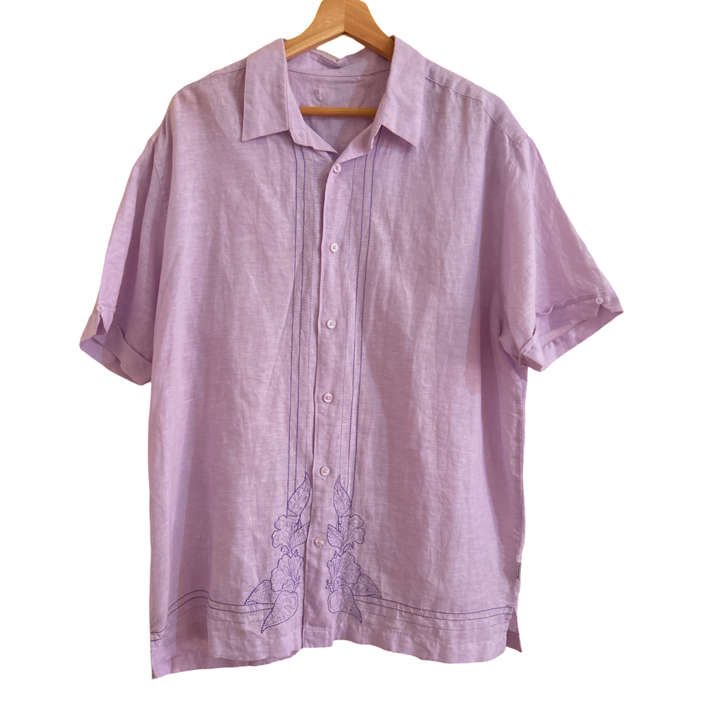 Vintage Cubavera Linen Blend Shirt