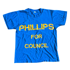 Vintage Phillips For Council Tee