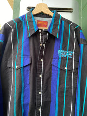 Vintage 90s Kerrville Folk Festival Pearl Snap Shirt (2XL)